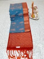 LUSTROUS SOFT SILK SAREE - Image 3