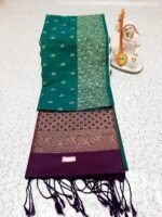 TANA BROCADE SOFT SILK SAREE - Image 3