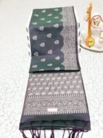 GEOMETRIC GRACE SOFT SILK SAREE