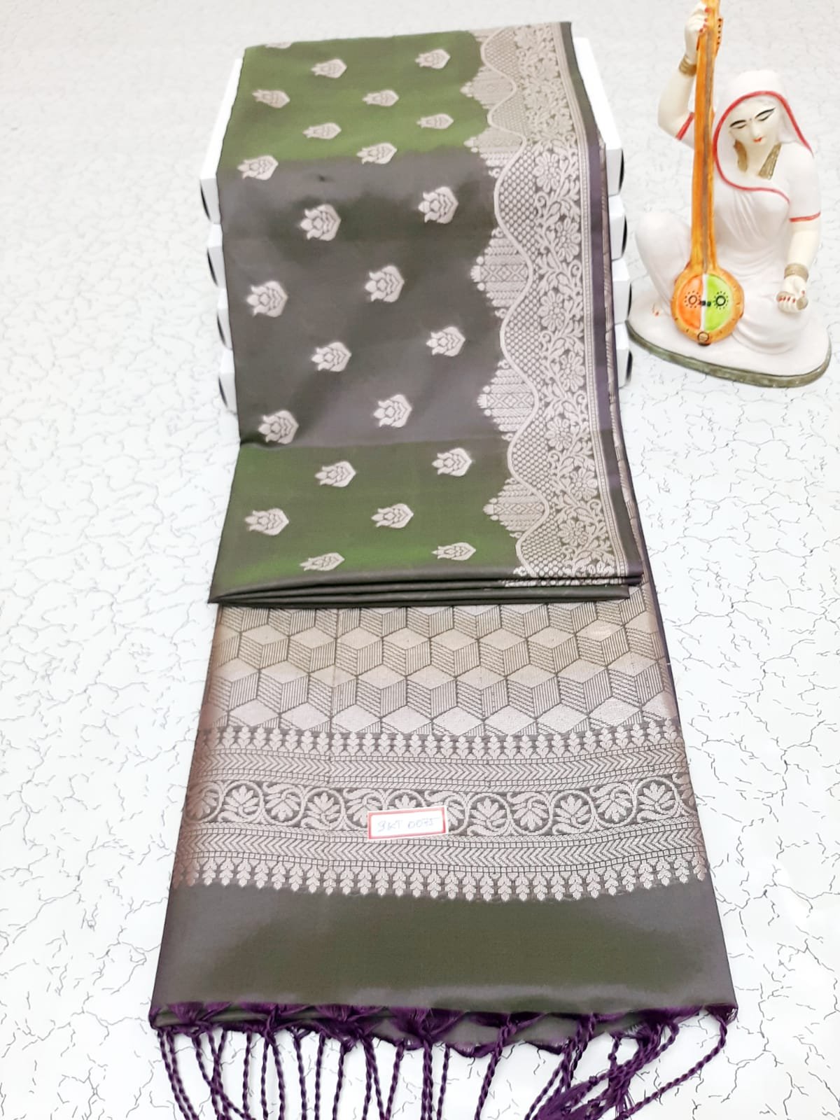WhatsApp Image 2026-02-04 at 6.27.47 PM (1) GEOMETRIC GRACE SOFT SILK SAREE - Image 1