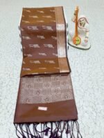 ROYAL ZIG-ZAG SOFT SILK SAREE - Image 3